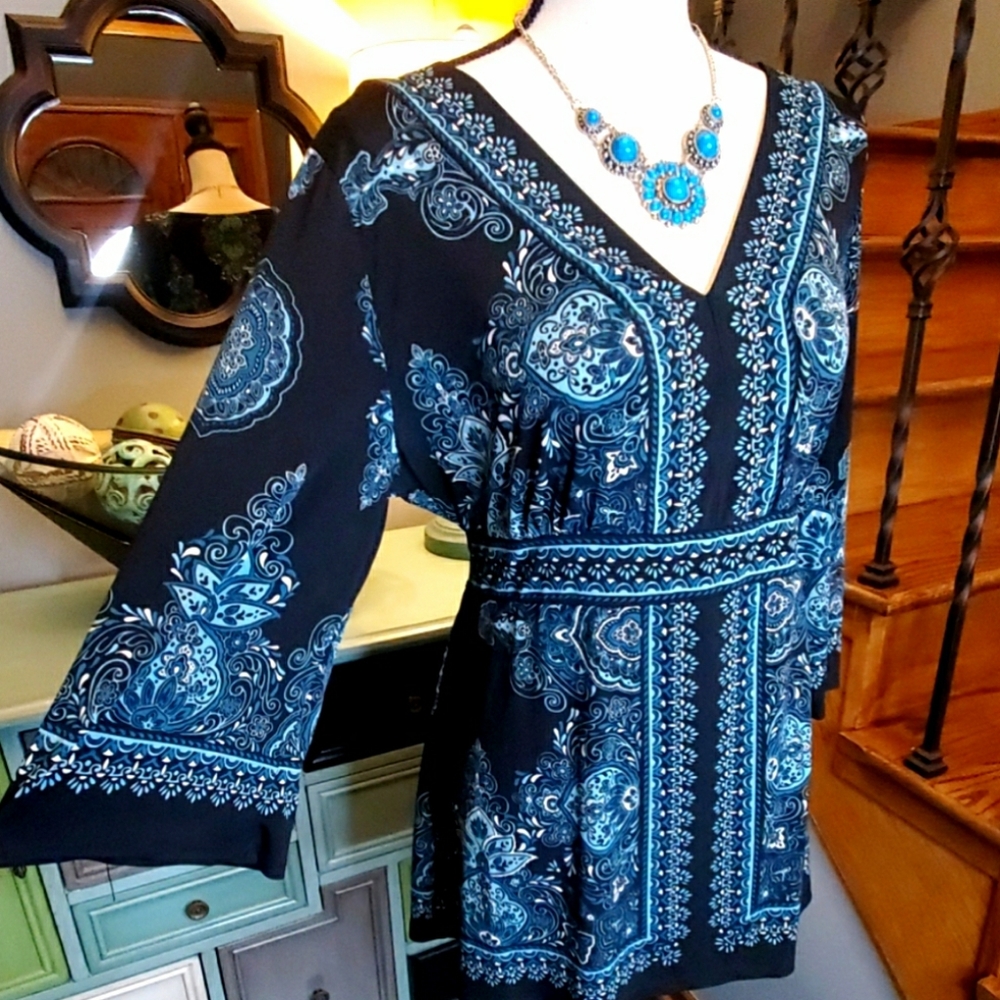 (H)APT.9 women's blouse top size xl - Picture 4 of 7